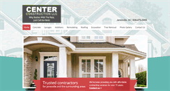 Desktop Screenshot of centerconstructionllc.com